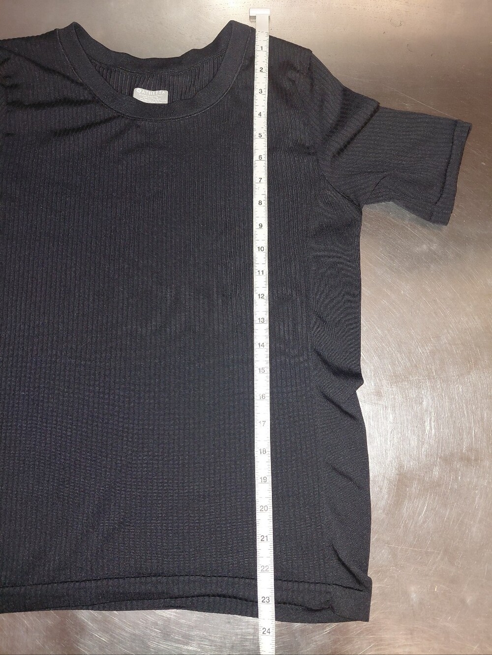 Athleta| Signature Ribbed Cropped Tee - Picture 7 of 8